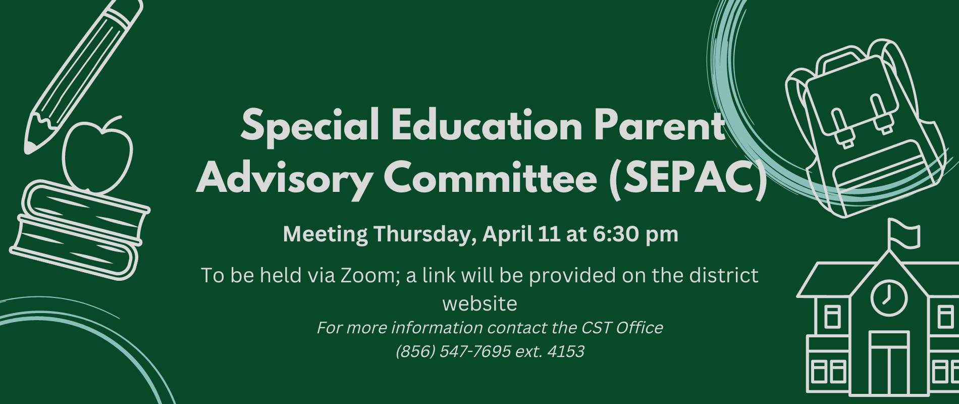 Special Education Parent Advisory Committee Meeting
